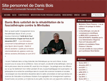 Tablet Screenshot of danis-bois.fr